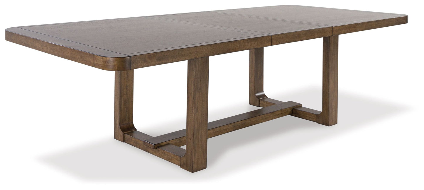 Cabalynn - Light Brown - Rectangular Dining Room Extension Table