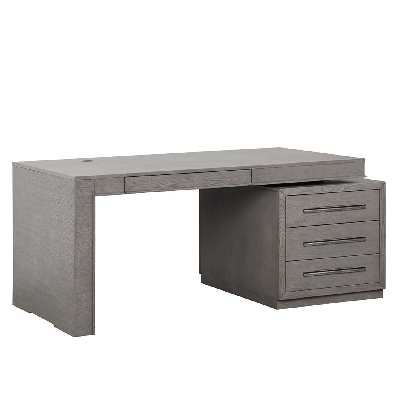 Pure Modern - Executive Desk - Moonstone