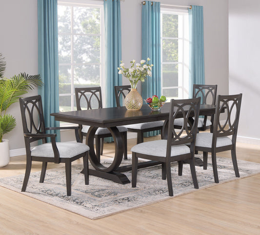 Buchanan - Dining Table (1 X 18 Leaf) - Dark Brown